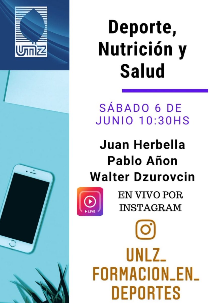 Mañana por Instagram live las 103p ha recibimos a <a href="/JuanHerbella/">Juan Manuel Herbella</a> #dzcurovcin y <a href="/AnonPablo/">Pablo Añon</a> en una de nuestras charlas abiertas 

Seguimos liderando en la formación de profesionales del #deporte 

#entrenamiento #educacion #sports  #educacionfisica #universidad 

<a href="/pablopascualini/">Pablo Pascualini</a>
