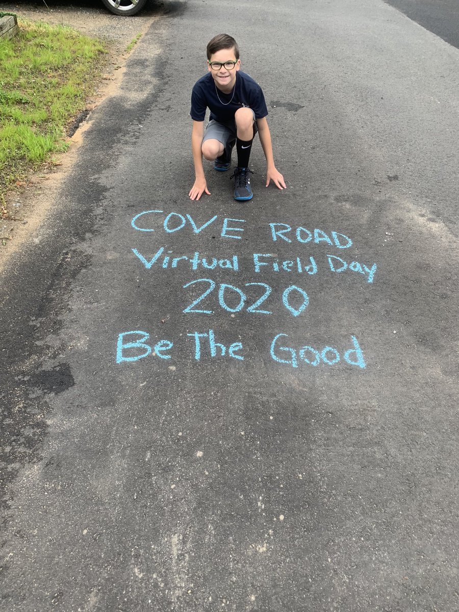 dawn_tringali's tweet photo. Cove Road virtual field day 2020 was a success. @CRSMustangs @HazletProud @CoachConnellGym https://t.co/sEJQnukx9H