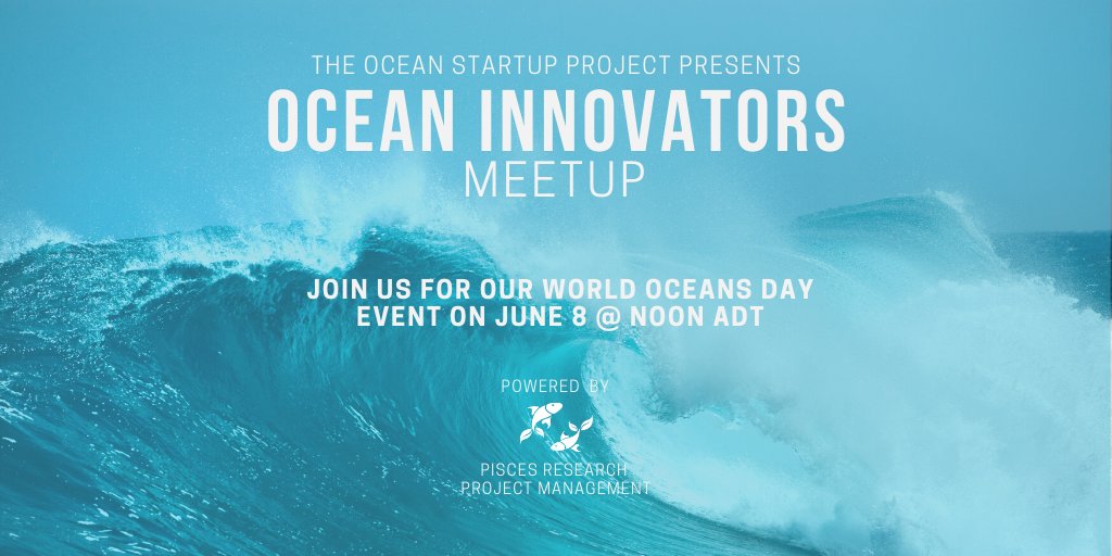 Ocean Startup Project • Projet Startup Des Océans (@oceanstartup) on Twitter photo Get ready to discuss, "How do we achieve a balance between a healthy ocean ecosystem & growth of the #oceaneconomy?" with industry experts such as Dr. <a href="/katemoran/">Dr. Kate Moran</a> <a href="/Ocean_Networks/">Ocean Networks 🇨🇦</a> , Kendra MacDonald <a href="/CanadaOSC/">Canada’s Ocean Supercluster</a>, Sharon McLennon <a href="/NLWIC/">NL Workforce Innovation Centre (NLWIC)</a> and many more!
Register: bit.ly/2Xdz4ln Get ready to discuss, "How do we achieve a balance between a healthy ocean ecosystem & growth of the #oceaneconomy?" with industry experts such as Dr. <a href="/katemoran/">Dr. Kate Moran</a> <a href="/Ocean_Networks/">Ocean Networks 🇨🇦</a> , Kendra MacDonald <a href="/CanadaOSC/">Canada’s Ocean Supercluster</a>, Sharon McLennon <a href="/NLWIC/">NL Workforce Innovation Centre (NLWIC)</a> and many more!
Register: bit.ly/2Xdz4ln