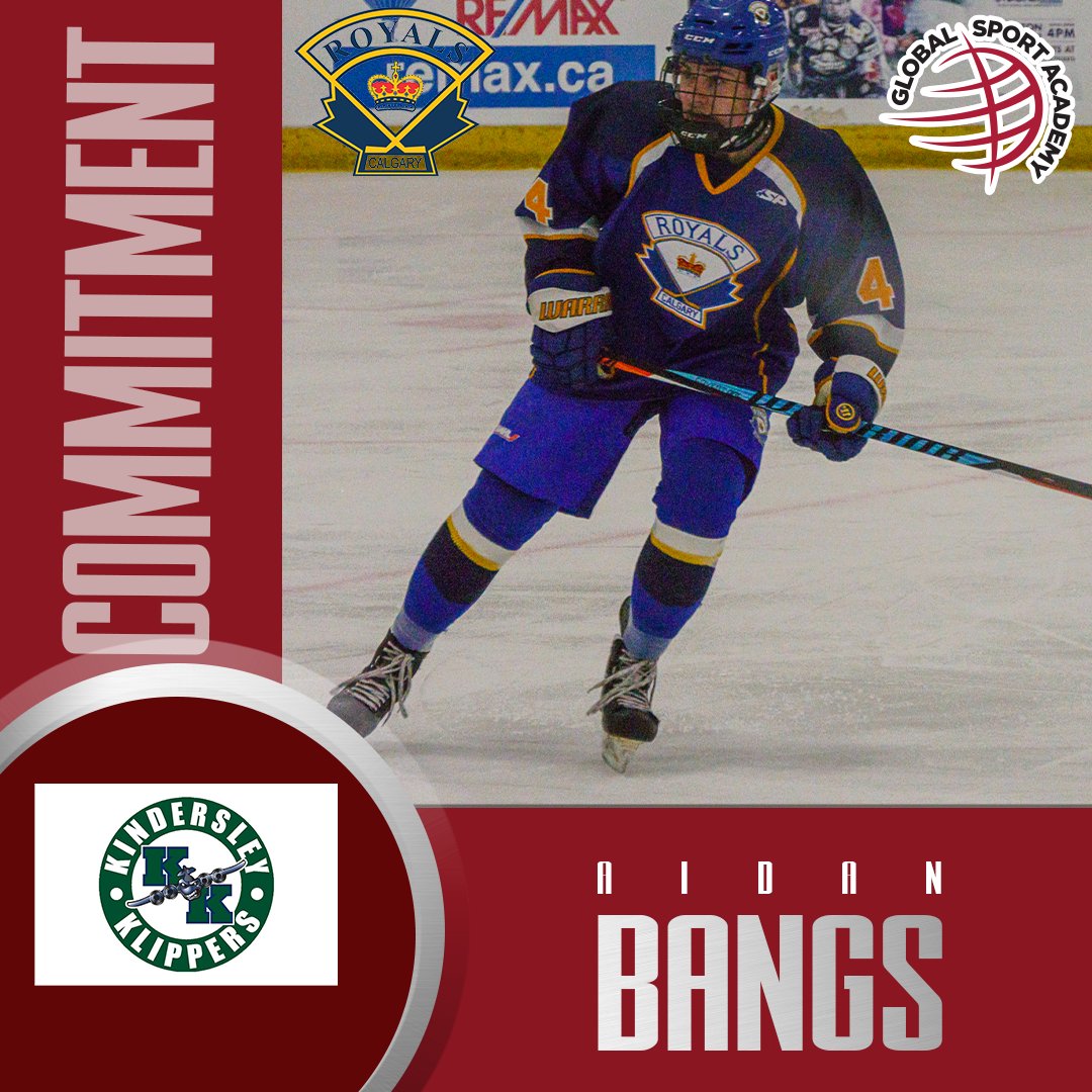 global_sportaca's tweet photo. BANGS SIGNS IN JR.A!

Congrats to the hard working Aidan Bangs who has signed with the Kindersley Klippers of the SJHL. Aidan is a huge pick-up for the Klippers and we are excited to see him continue his hockey journey in Jr. A. 

#werglobalsport #calgaryroyals #proudpartner https://t.co/RemwxzQrbl