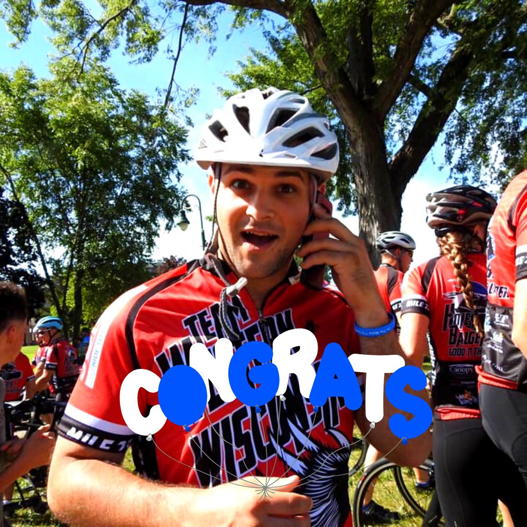 jdrfwwi's tweet photo. Our faces when we find out that the Honey Badgers were the top recruiting team in the COUNTRY for the month of May! 😲🚲

Congratulations, Western Wisconsin. We're so close to 100 Honey Badger riders, let's keep the momentum going.

Happy #RideDayFriday! https://t.co/2WJ53kZpQ5
