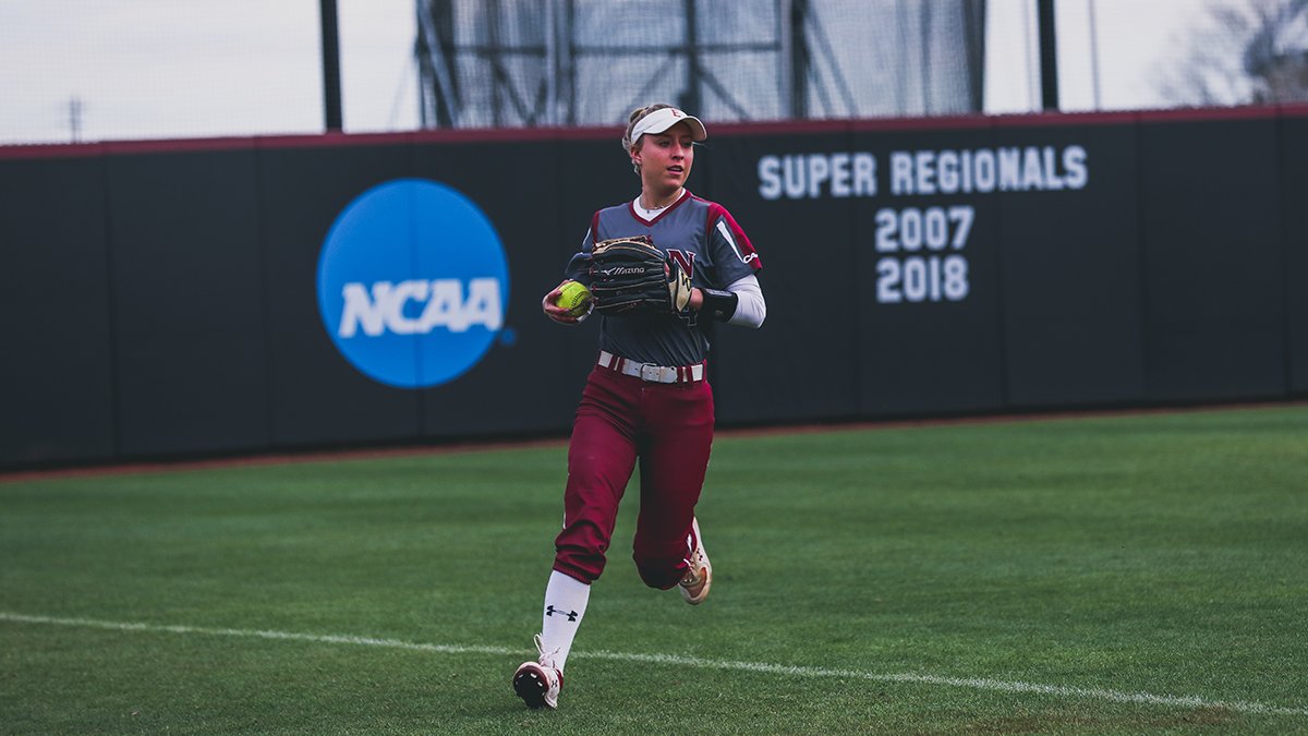 ElonSoftball's tweet photo. It's back! In the newest "Seven Innings" we are recognizing the first of our two graduating seniors in @morganreich26! 

📰 https://t.co/ihq71tJ9xU https://t.co/oSFXij49EX