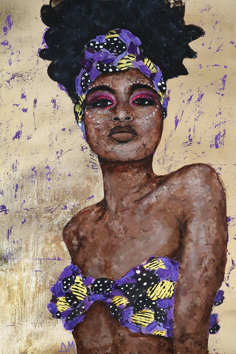 ArtDomna's tweet photo. "Afropunk" soon to come #etsyshop - because #blacklifematters #African #artwork #weekendvibes #ArtistOnTwitter https://t.co/B57NrrYGXi