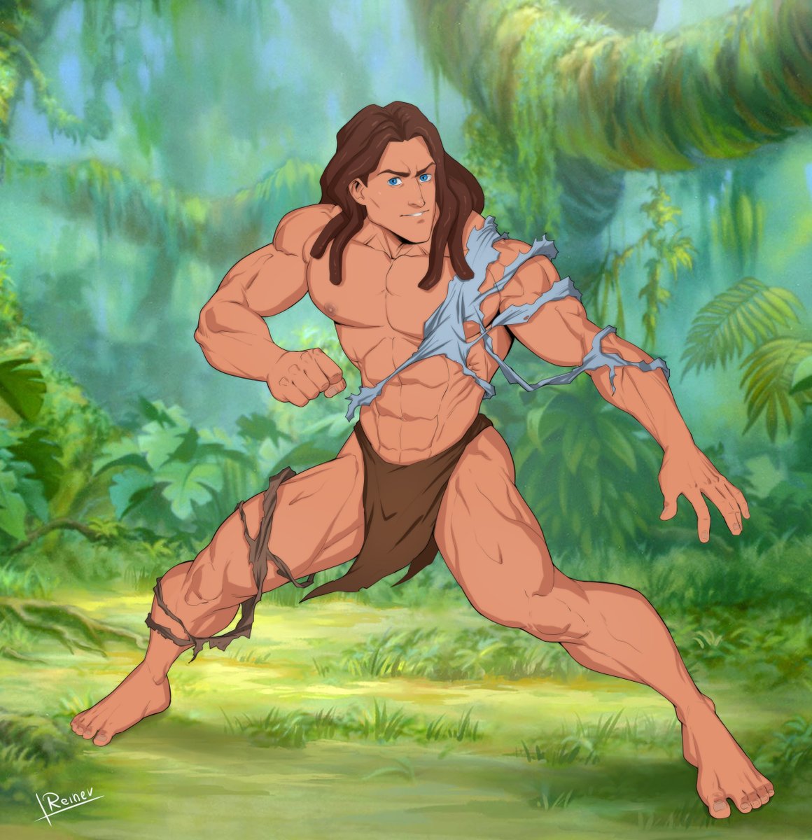 Tarzan is ready :)Full res here https://patreon.com/reiner55 You can suppor...
