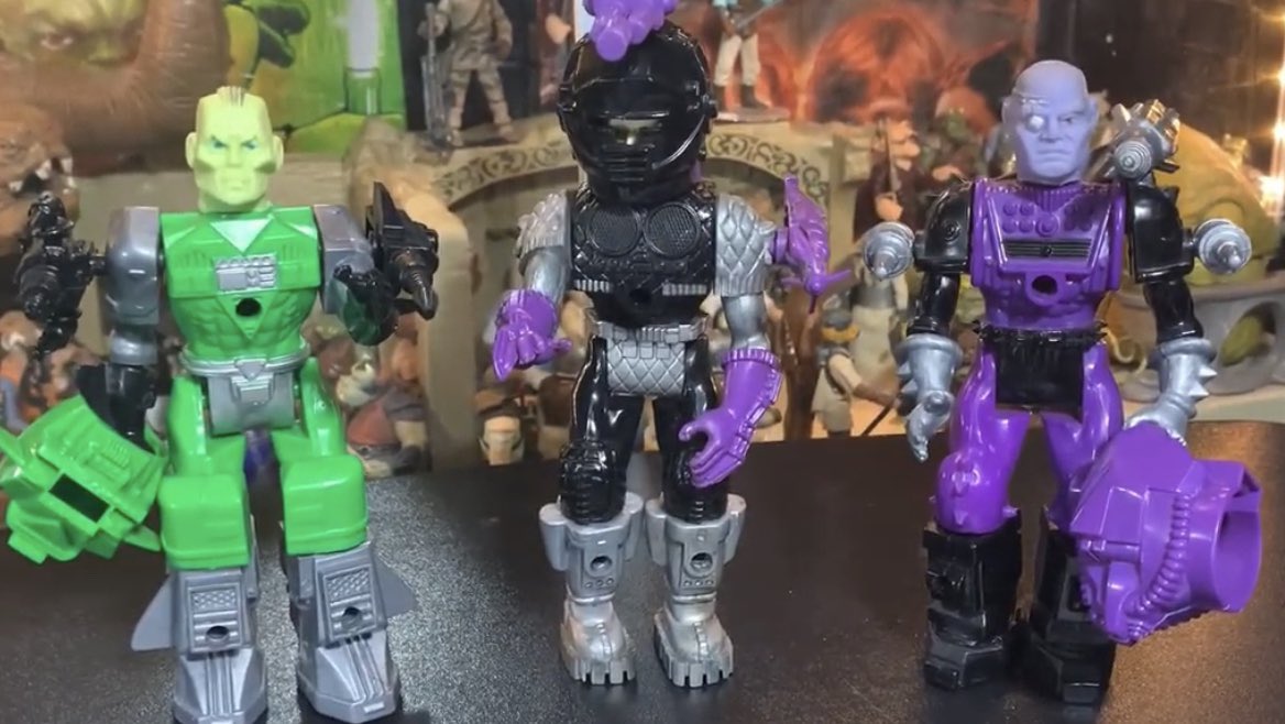 AwesomeGeekShow's tweet image. Remco.
1984.
Mantech.
The Enemy....
TerrorTech and his men, DoomTech and NegaTech.
Vile Robot Warriors.

#Mantech #Doomtech #Terrortech #Negatech #ActionFigures #Remco #80sToys #Vintage #RetroToys

Join THE ENEMY here in this spotlight video:
youtu.be/0b3FBgtGybo