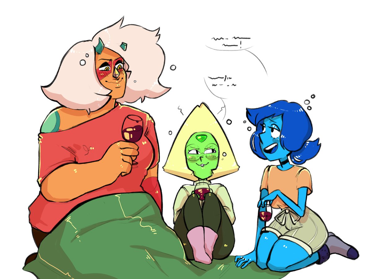 #StevenUniverse #LapisLazuli #Jasper #Peridot.