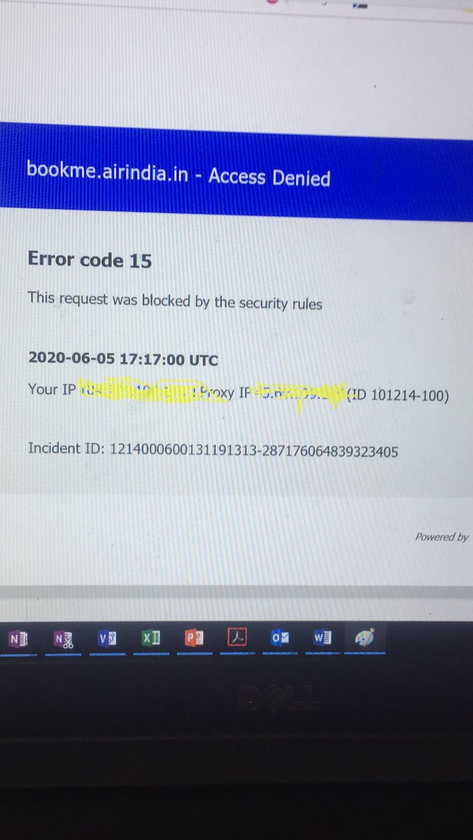 ramchinta's tweet photo. @airindiain Why the heck do I get this error. Why do you block my ip for booking flights. I just need 3 ticket to IAD and it’s been a struggle for last 5 hrs. Still no success. https://t.co/tPuUR7qU9W