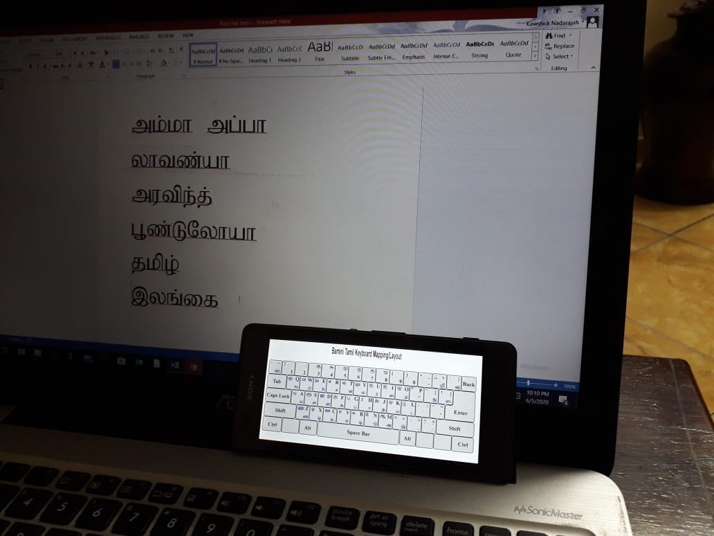 How to install bamini tamil font in laptop windows 10
