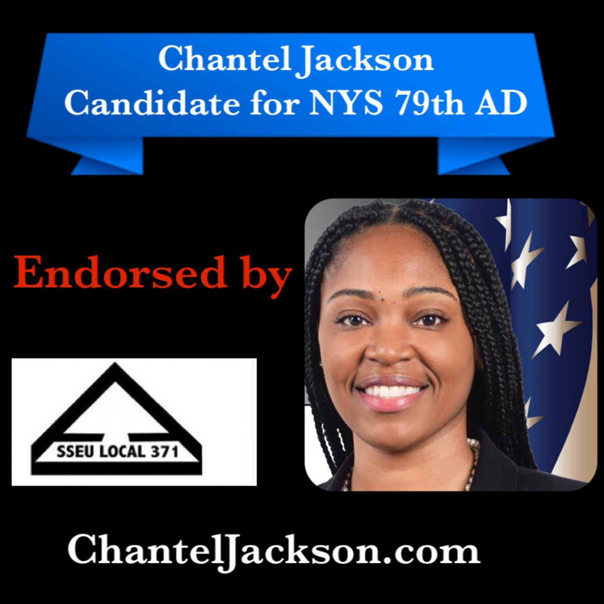 Chantelj79's tweet photo. I’m honored to receive the endorsement of @MightyUnion this Mighty, Mighty Union! We will work together to ensure social service professionals have fair and decent contracts that provide upward mobility! #chantel2020 #sseu #sseu371 #socialserviceprofessionals https://t.co/gPbAUzEBDn
