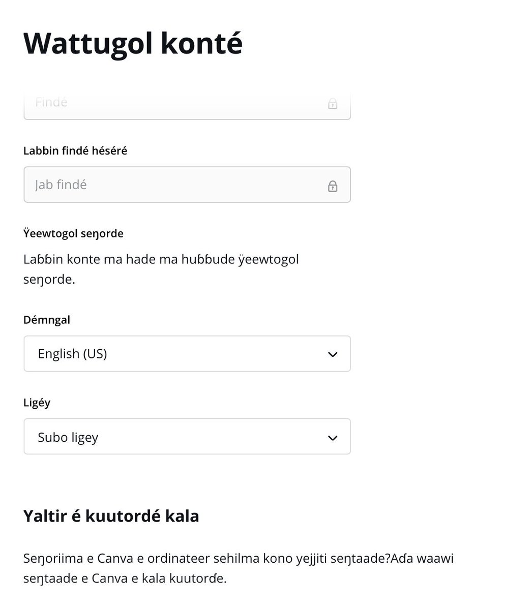 gotglitter's tweet photo. @canva Hi! My language setting is set to English US, but the whole site is in a different language and it wont change back to English. Please help! https://t.co/JZVpS47v6f