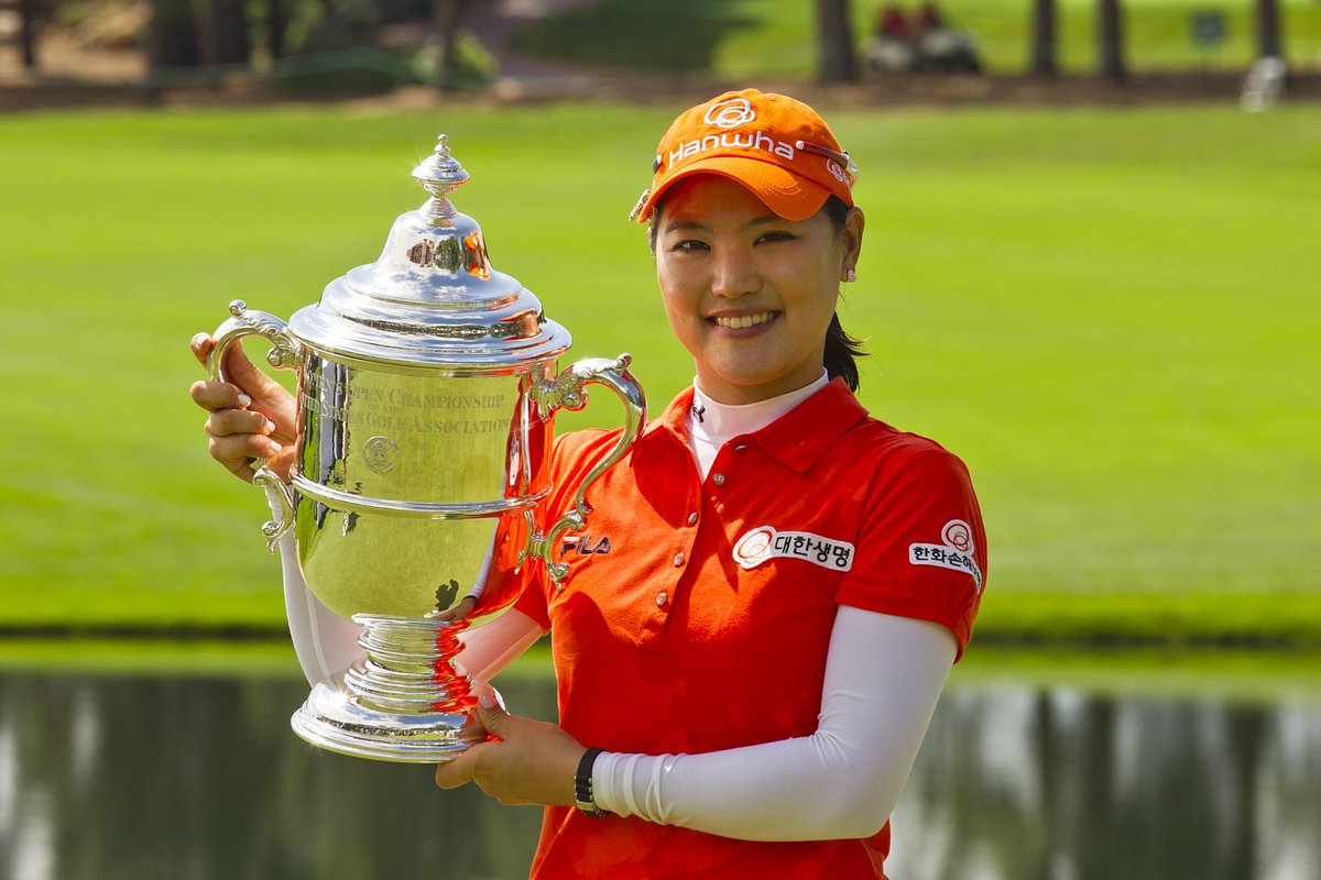 I was so excited to win the #USWomensOpen at @TheBroadmoor. You know when you lift the 🏆 at the end of the week, you’ve done something special! Tune- in from 11 a.m.-1 p.m. EDT on @GolfChannel to relive the final round!