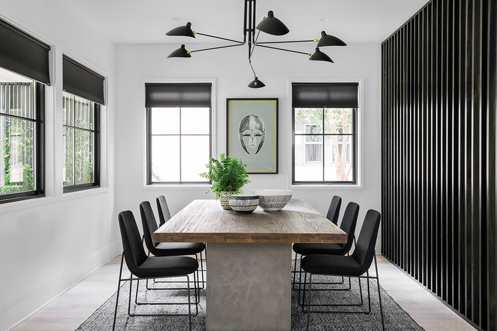Dining in style. Get inspired by the beautifully bold spaces within the HGTV Urban Oasis 2019, featuring LEVOLOR Cellular Shades.

bit.ly/36k8Ekf