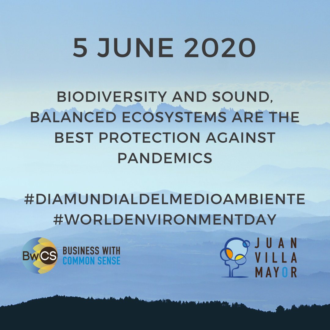 BwCSConsulting's tweet image. #Biodiversity and sound, balanced ecosystems are the best protection against #pandemics
#Diamundialdelmedioambiente
#worldenvironmentday
#Sustainability