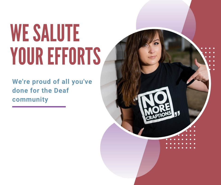 captioningstar's tweet photo. @rikkipoynter We take this opportunity to salute her efforts and to spread the awareness of #closedcaptions.
#CaptioningStar wishes Rikki Poynter the best of luck on her current &amp; future endeavors. #Nomorecraptions https://t.co/lWlMhnQt0l