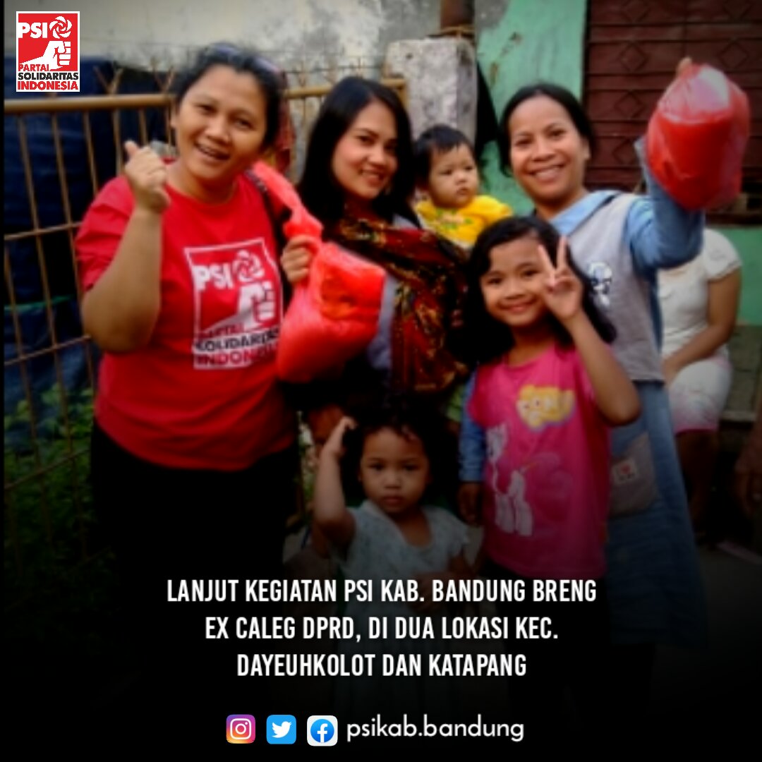 psikab_bandung's tweet photo. 05.06.20 PSI KAB. Bandung breng ex caleg DPRD, di dua lokasi kec. Dayeuhkolot dan Katapang, @psi_id #psikabbandung #psipeduli https://t.co/3FoZ4mXnBO