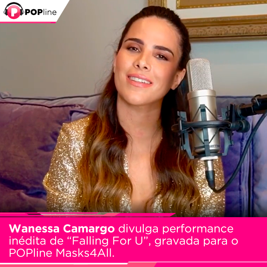 POPline's tweet photo. . @WanessaCamargo arrasou cantando versões acústicas de "Shine It On" e alguns de seus muitos sucessos no #POPlineMasks4All e revelou agora a performance inédita de "Falling For U", também gravada para o festival. Confira: https://t.co/irjlETeFgl https://t.co/2KqpM4Oc5t