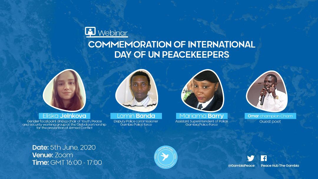 PeaceHubGMB's tweet photo. Are you counting down with us!

It's a little under three hours to our webinar; we're excited. 

Join us by 16:00hrs GMT. 
#PeaceGambia #PKDayGambia https://t.co/0MUP87aoWr