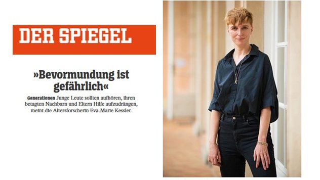 EvaMarieKessle1's tweet photo. "Eine Ge­sell­schaft, in der alte Men­schen nur noch die Rol­le der Hilfs­be­dürf­ti­gen spie­len dür­fen, ist arm."

Im aktuellen Heft @derspiegel formuliere ich einige Gedanken über die Beziehung zwischen den #Generationen während der Coronapandemie.

https://t.co/KZDuWjDydE https://t.co/sw25pgIxJ0