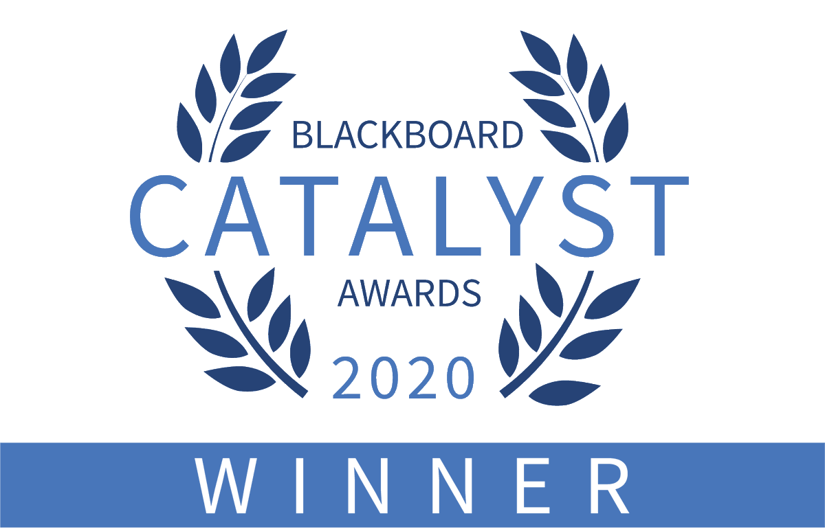 UoE_LTW's tweet photo. Delighted to see our Learn Foundations team winning the 2020 @Blackboard Catalyst Award in the Optimising Student Experience category. Couldn't have done this without our amazing student helpers - well done all! https://t.co/OaU0UTJdlN