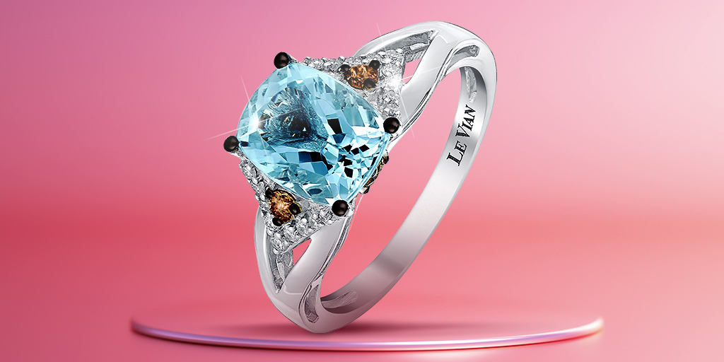 Wedding Ring Ernest Jones Blue Topaz Ring Ernest Jones Aquamarine