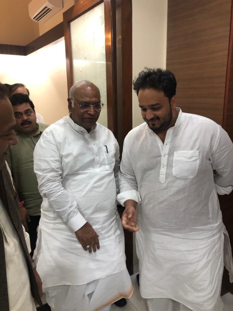 Mallikarjun Kharge on X: Many congratulations to the young and