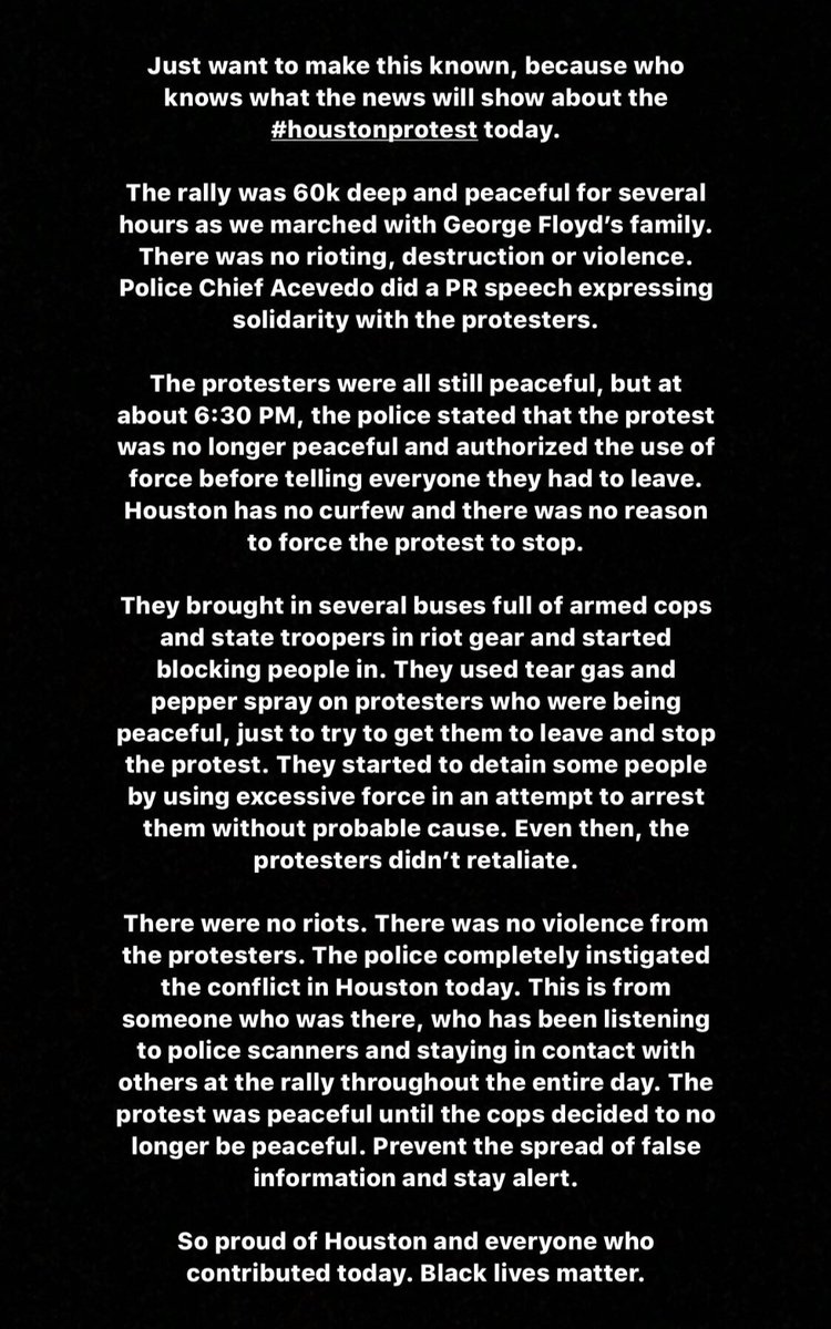 adele2u's tweet photo. Houston pay attention #Houstonprotest #WolvesInSheepClothing #HoustonPoliceChief https://t.co/EoXRLY5Quh