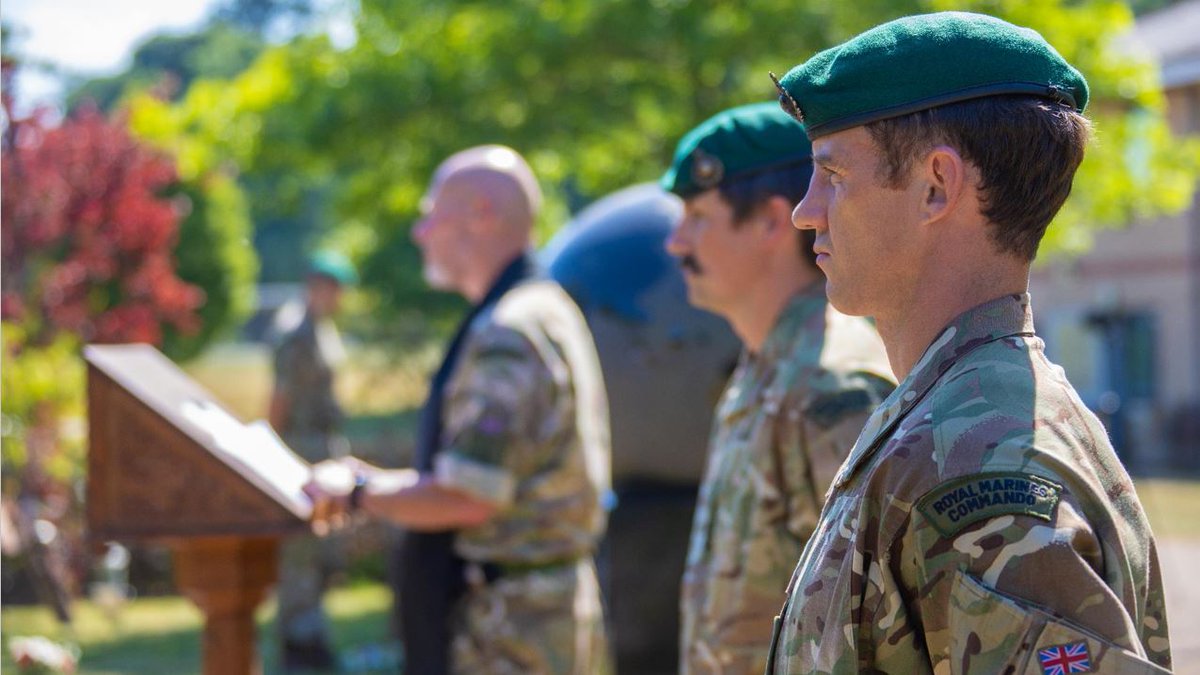 40commando's tweet photo. We gathered this week to remember those who died during Op HERRICK 12 - ten years ago. 

A scaled-back but poignant anniversary event still took place in our Memorial Garden at Norton Manor Camp, with 14 members of the unit who knew the fallen personally.

We will remember them. https://t.co/aRqnXs7PeP