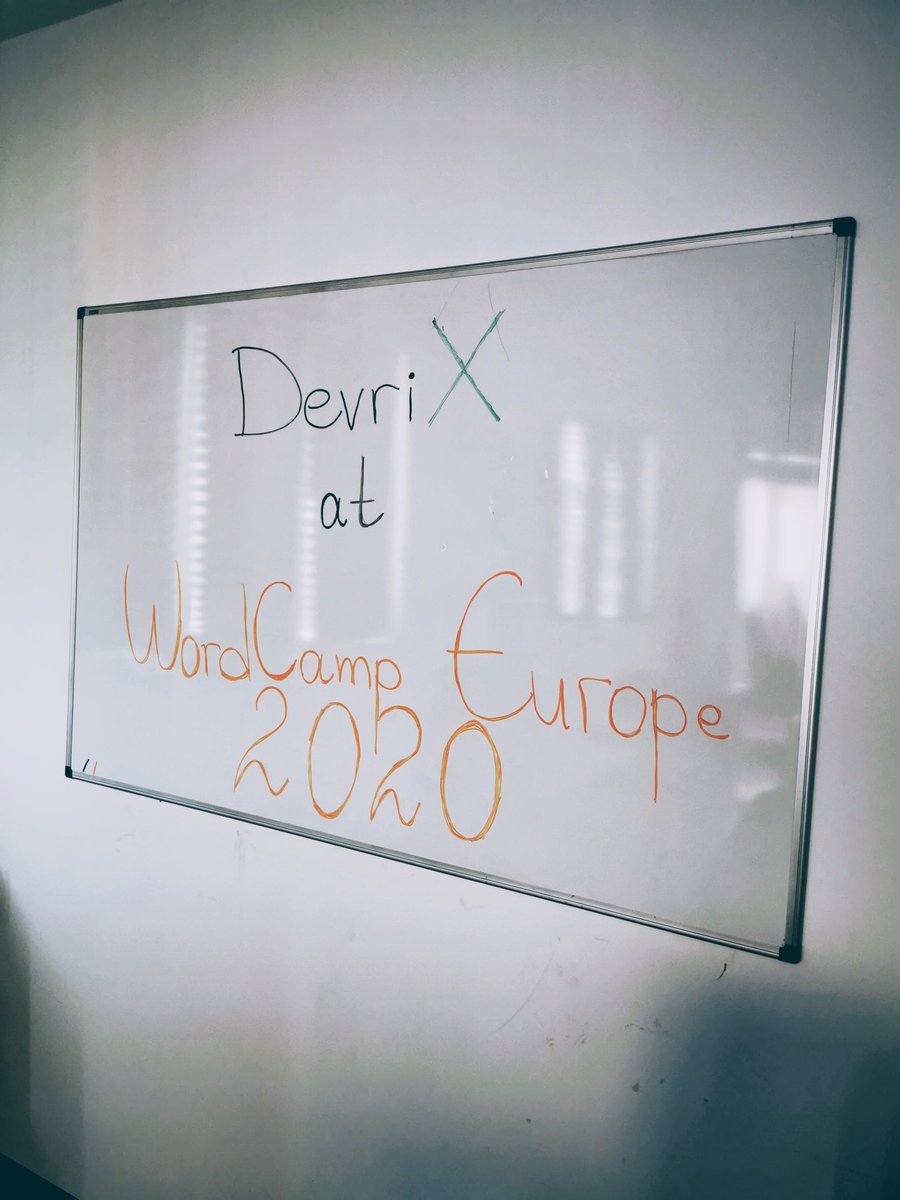 wpdevrix's tweet image. #TeamDevriX is watching @WCEurope  🥳
It&apos;s just starting, so you can still join here -&amp;gt; 
2020.europe.wordcamp.org/how-to-attend/ 
#WCEUFamilyPhoto