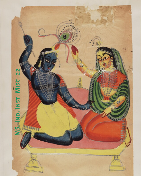 BDLSS's tweet photo. It was great to see so many examples from Digital Bodleian used during the #IIIFWeek, including an image from this set of 19th century Kalighat paintings, created as souvenirs for pilgrims - available to view at: https://t.co/QSe3RgH9wi https://t.co/rqvtVtO7lY
