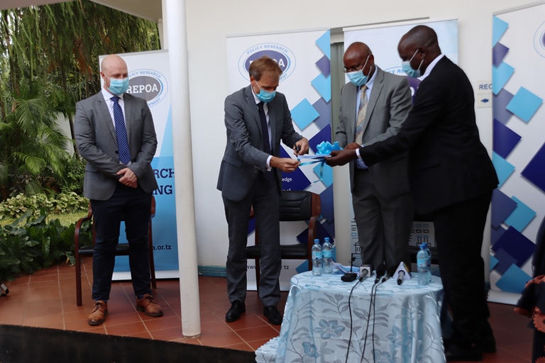 NationalTnbc's tweet photo. Dr. Godwill Wanga attended the event on the launch "A Report on the Business Climate Survey for Nordic Companies in TZ 2019" https://t.co/jlgJ7U6VeV