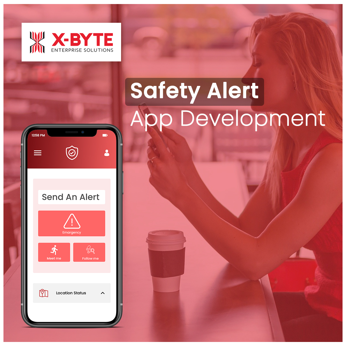 xbyte_solutions's tweet photo. An emergency #SafetyAlertApp that can be utilized by women or any other individual in need. It will send an alarm to all your close contacts that you need help so they can move toward the spot & help you with any circumstance.
➡️https://t.co/Lw2l99FanG
#SafetyFirst #alert #USA https://t.co/9rzzzQM7iU