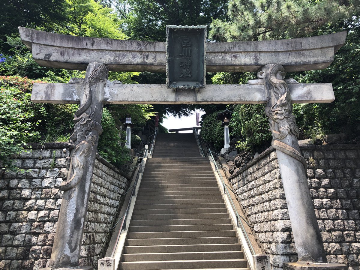 川辺徹 品川神社例大祭 でした
