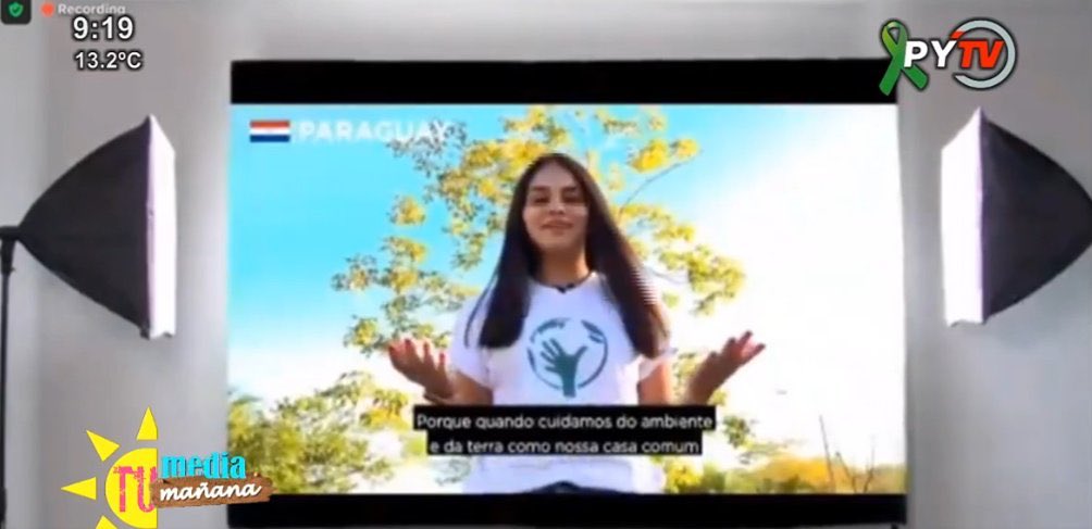 mreparaguay's tweet photo. Ciberencuentro Mundial de Jóvenes con el Papa Francisco y las Primeras Damas de Latinoamérica #ALMA y #SCLAN.
🔴 Transmisión en vivo: https://t.co/ZHP8NHxp5u
#DiaMundialDelAmbiente #ScholasVirtual #ScholasLaudatoSi https://t.co/j76Icn2dNc