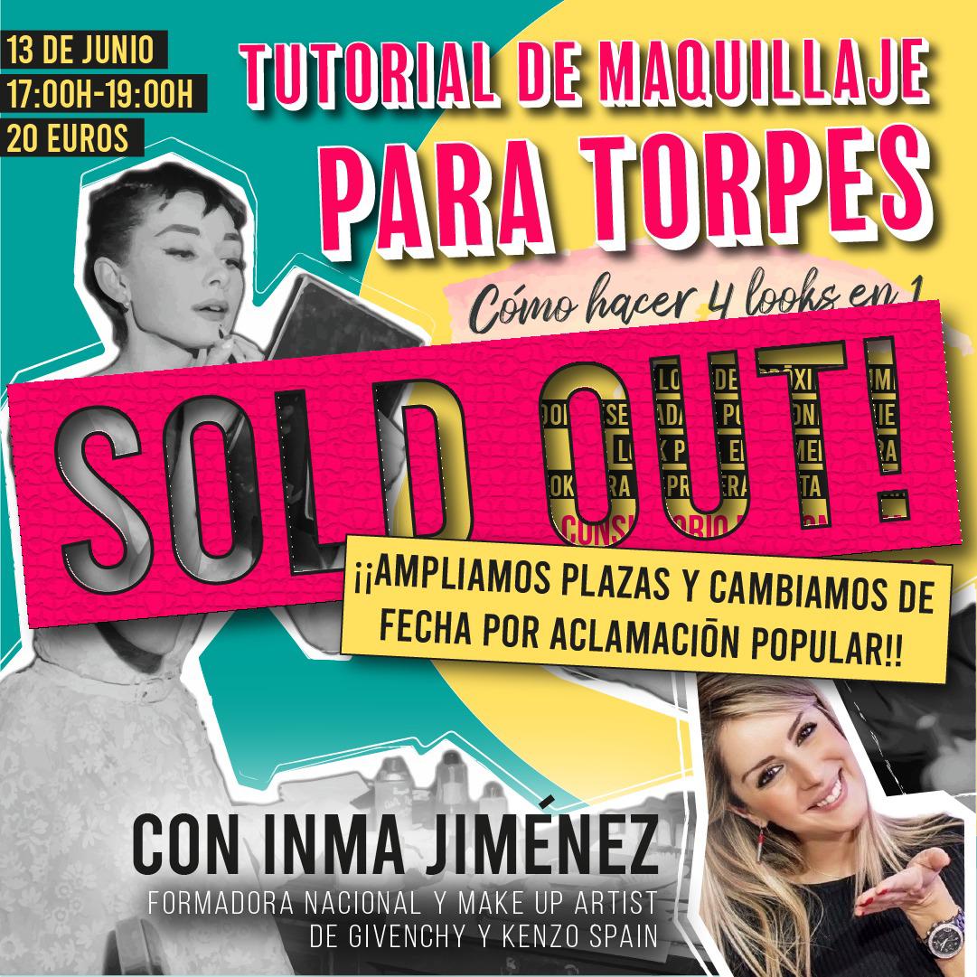 ¡Ampliamos las plazas! Anímate, reserva tu plaza y descubre una manera sencilla de sacarte el mejor partido. ¿Nos vemos el próximo sábado día 13 de junio? Haz click en el link de la biografía para comprar tu entrada.