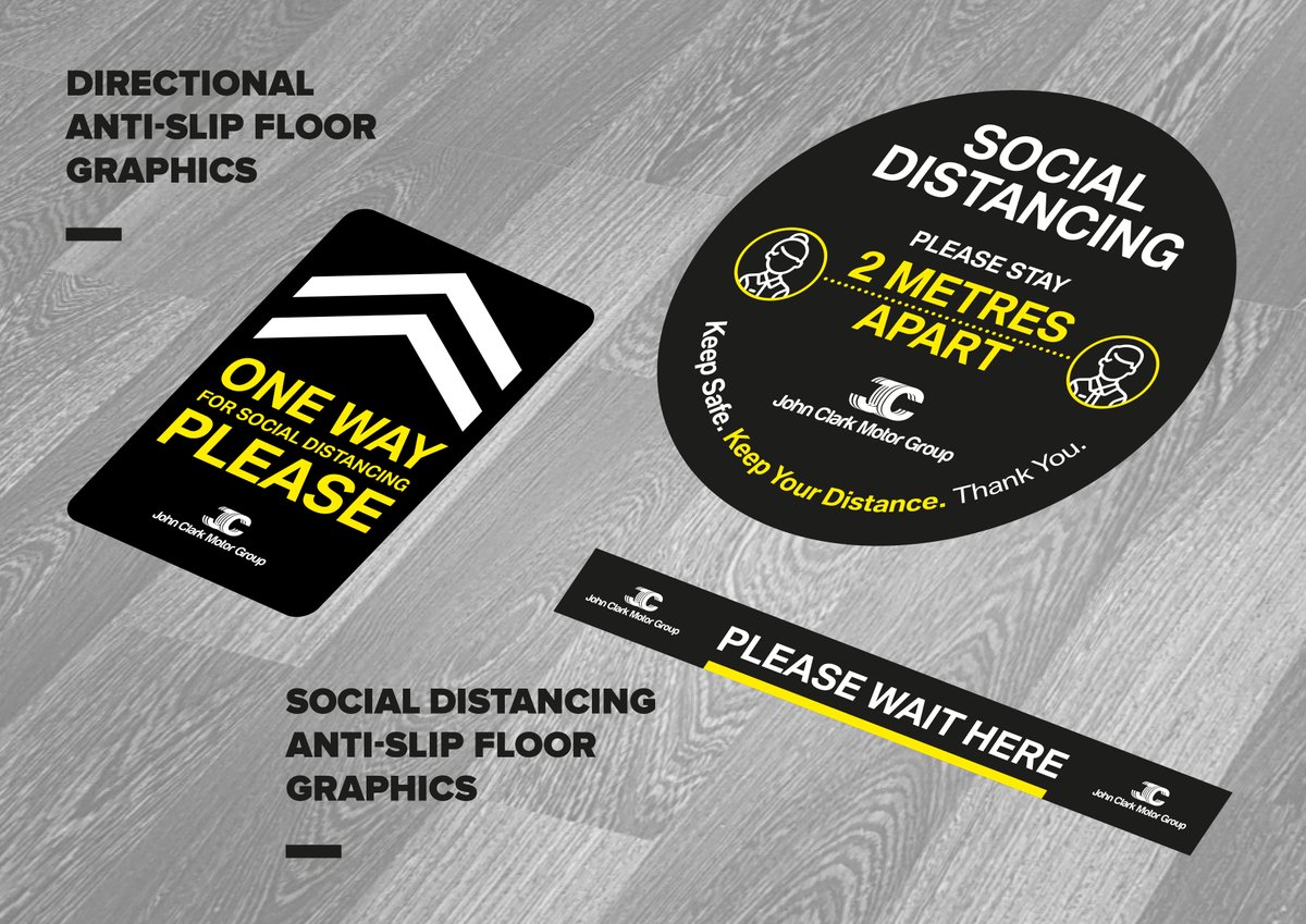 XICsocial's tweet photo. โ ๏ธ ONE WAY, PLEASE โ ๏ธ
Your brand + our templates...
Social distancing material made easy.
โ ๏ธ https://t.co/X06y1PjF1p โ ๏ธ
#thecreativeprinter #design #print #aberdeen #socialdistancing #backtowork #standout #getnoticed #bespoke #customdesign #weloveachallenge #yourbrand #branding https://t.co/FAikffqxpM