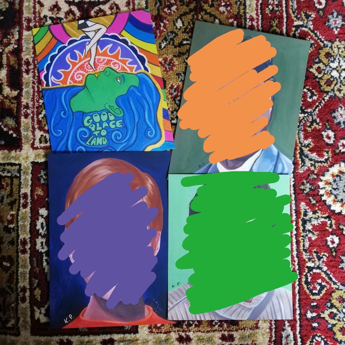ParkinisS's tweet photo. I have been a busy bee 🐝!
Three new prints unveiling this weekend!! Stay tuned! 
#art #etsyseller #etsylove #etsy #etsyfinds #etsyshop #prints #artprints #new #newartwork #comingsoon #exciting #paintings #paints #legends https://t.co/xJP8JWIaoq