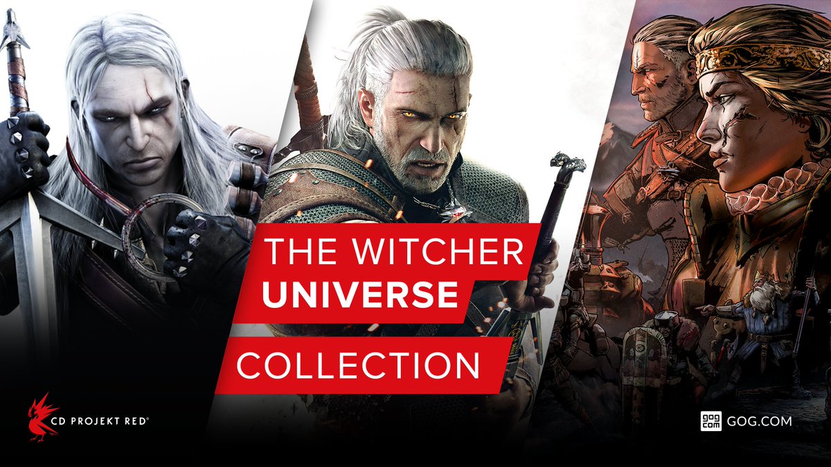 Forøge Trænge ind utilsigtet The Witcher on Twitter: "How many Witcher games do you own? Now's a chance  to complete the set! The Witcher Universe Collection on @GOGcom contains  The Witcher trilogy, Thronebreaker and The Witcher