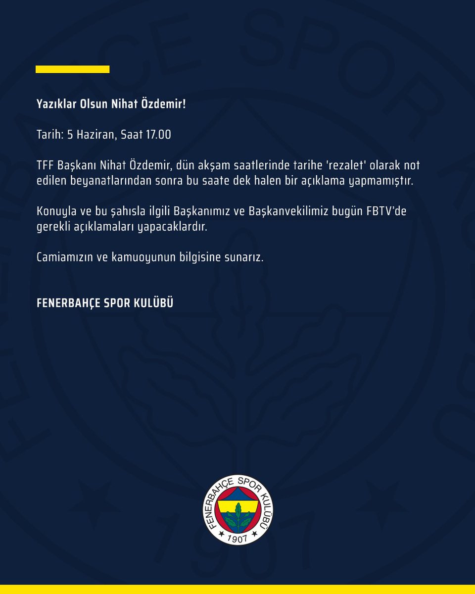 Yazıklar Olsun Nihat Özdemir!

🔗 bit.ly/3cyVUs4