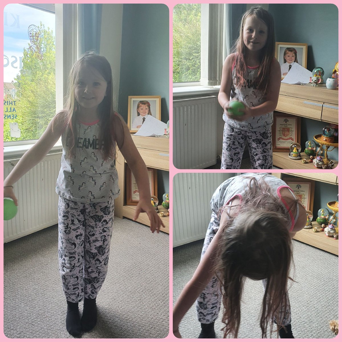 Emma9983's tweet photo. @StMarksPrimary1 Alannah enjoying PE in her PJs. Have a good weekend!! https://t.co/jDy0t3m67e