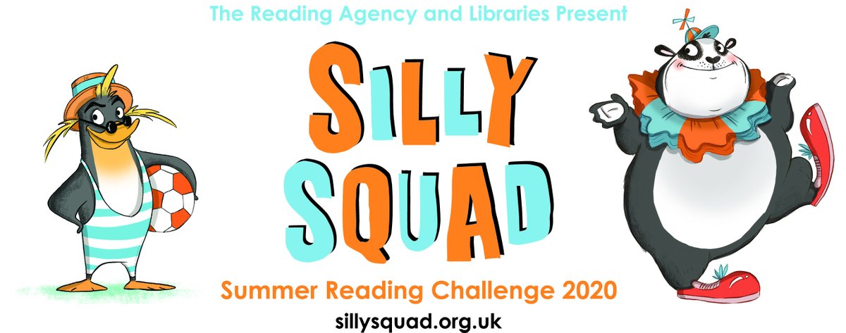 stourlib's tweet photo. What will you be reading for the @readingagency #SummerReadingChallenge starting today? Join the #SillySquad2020 by signing up at https://t.co/KcREdG67yo then start your reading journey by downloading an ebook from our digital library! Register online here https://t.co/g1DaQMkQwg https://t.co/Hj1ZLCJbrL