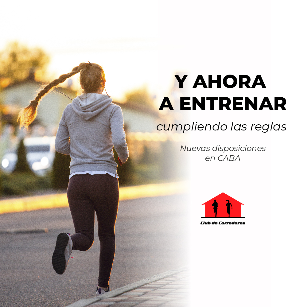 CdeCorredores's tweet photo. ¡A entrenar a partir del lunes!  Cumpliendo las reglas:

Entre las 20 y 8hs / No + de 2 pers / Distanciamiento mínimo de 2m / El tapabocas no es de uso obligatorio mientras se realiza la act / No está permitido el traslado para hacer ejercicio

¡Sigamos cuidándonos entre todos! https://t.co/7iA5q7oUVo