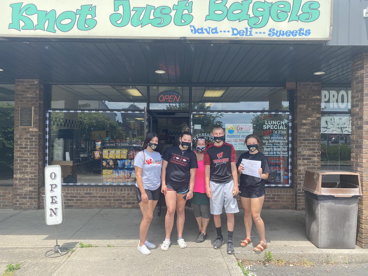 We have begun getting gift cards from local businesses in our town! We are so happy to help our community! One family, one cause ❤️