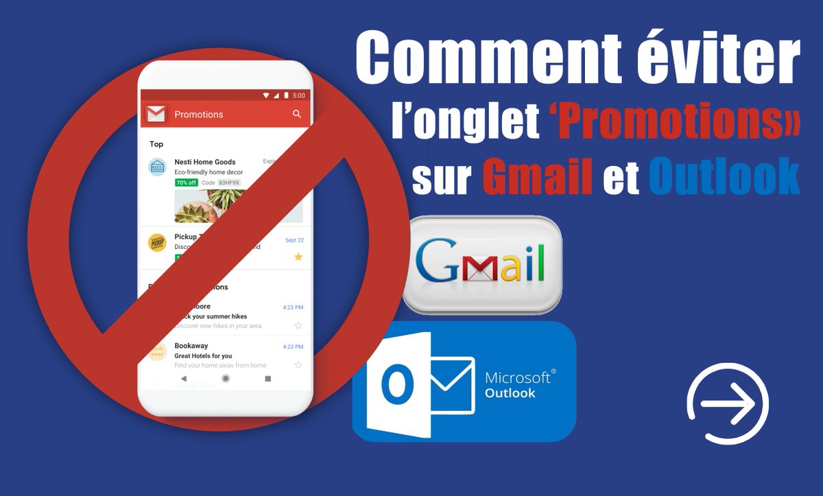 🔔 Nouvel article :
Pour que vos messages évitent l'onglet "Promotions" de Google Gmail ou Microsoft Outlook et arrivent en boîte principale, ils doivent montrer patte blanche!
Retrouvez toutes ces règles dans ce tutoriel gratuit -&gt; lnkd.in/dZMKzwd

#emailmarketing #gmail