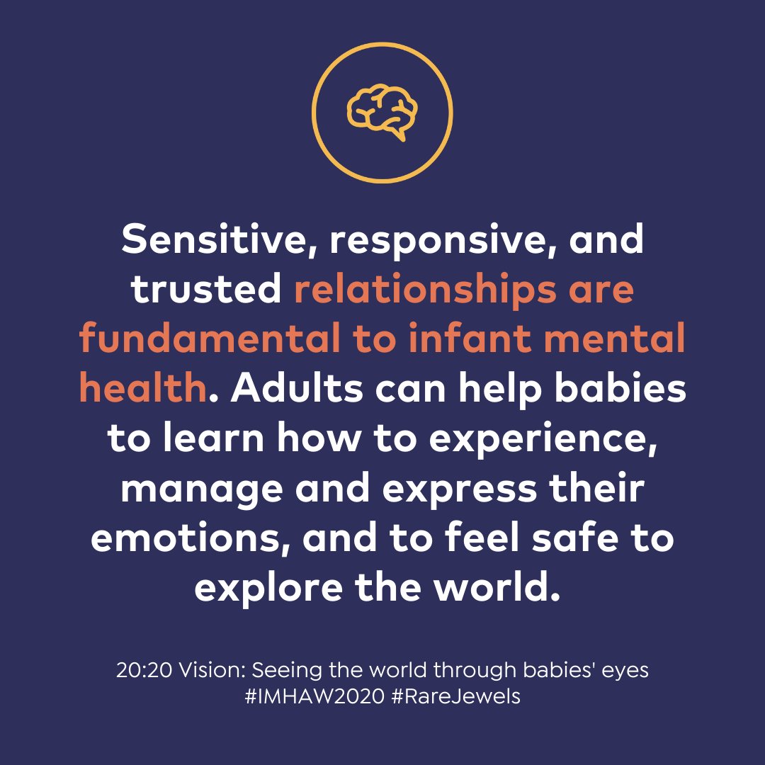 ParentInfantFdn's tweet image. This #IMHAW2020 we are thinking about how babies are seeing the world right now and what we can do to help support the relationships around them