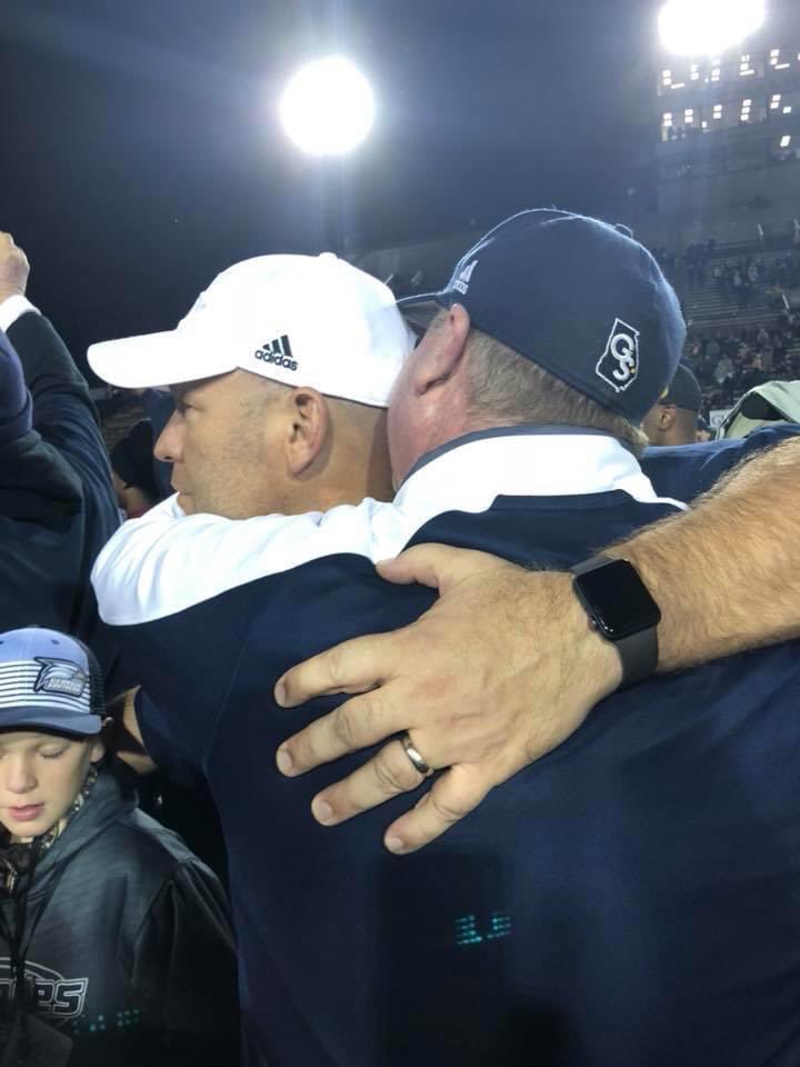 chadlunsford's tweet image. With a heavy heart right now ... we lost a Great Eagle &amp;amp; A Great Friend ... The Passion he had for GS was unmatched ... Prayers for his Family, Loved Ones, Our Brotherhood, and Eagle Nation!

We will miss you Mel McBride!
 💙🦅🏈 ...Thank you for Everything &amp;amp; your belief in Me!