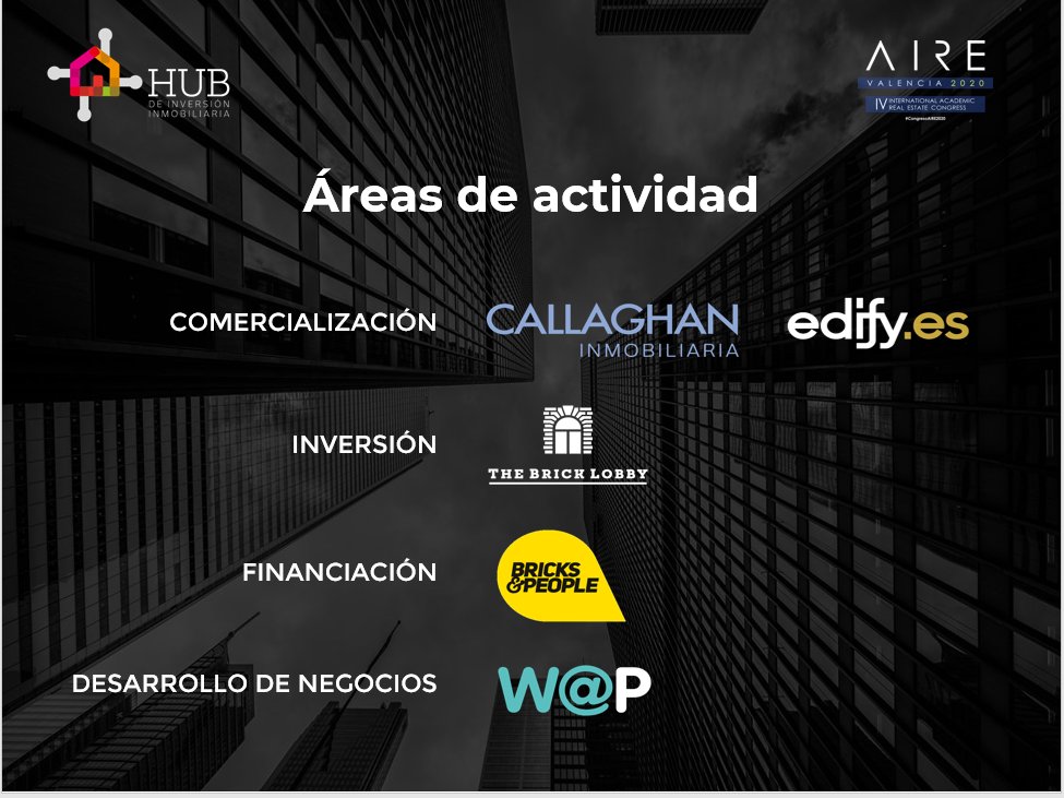 HUBdeinversion's tweet photo. Carlos Peiró en #CongresoAIRE2020:  las empresas del @HUBdeinversion que promueven los servicios #PropTech en el #RealEstate https://t.co/ggfwyDAcZ3
