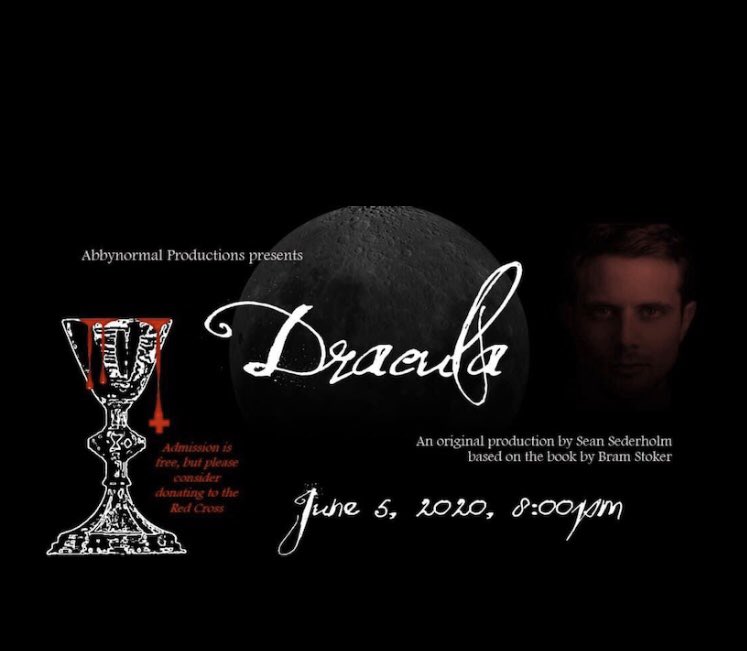 KateEppers's tweet image. facebook.com/events/s/abbyn… #dracula LIVE tonight! #kateeppers #dracula so excited to play #Mina ! #theatre #play #virtualplay #horror #bramstroker #vlad #fridaymorning #FridayFeeling #FridayMotivation #summer #acting #performance #liveshow