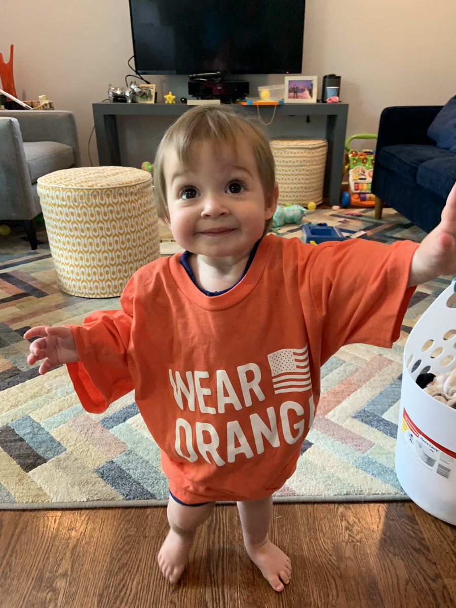 #WearOrangeDay unites people across the country to address the epidemic of gun violence & remember those who have been killed. Gun violence is preventable- lets work together to take action, not sides. Our children are counting on us. 
@bradybuzz
#EndGunViolence