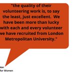 Photo by Volunteer@LondonMet (@VoluntLondonMet)