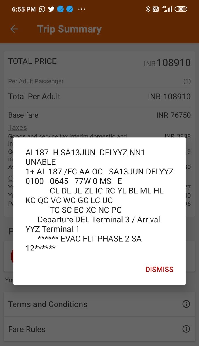 PemaDec78880751's tweet photo. @madhavmeet16 @airindiain Same here after the payment. What does it mean? https://t.co/Z1jvDkjjSu